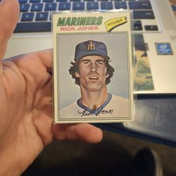 Rick Jones Baseball Card