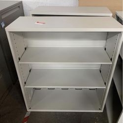 Steelcase Metal Shelves Storage Organizer Office Furniture  15”x36”x40 height