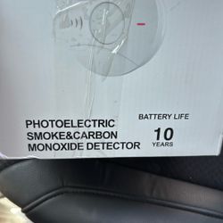 Photoelectric smoke and carbon monoxide detectors
