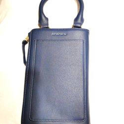 New Navy Blue Purse/Organizer