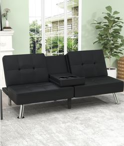 Black Fulton Couch 