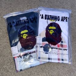 Burberry Bape T-shirts
