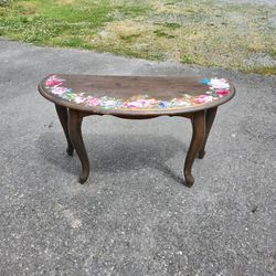 Half Moon Entry Table FREE!!