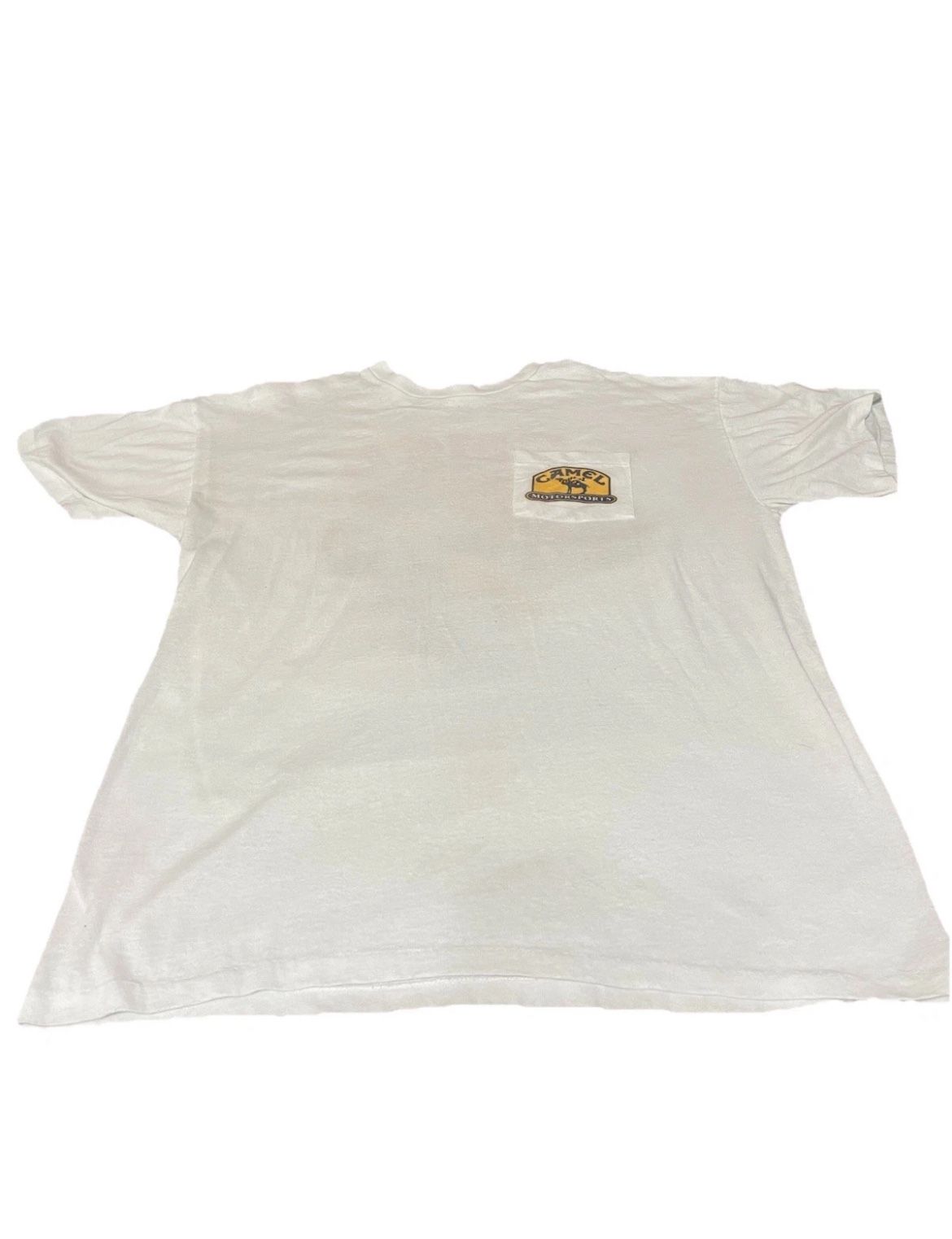 VTG Camel Mud & Monsters Trucks Joe Cigarette Racing Pocket T-Shirt Size XL