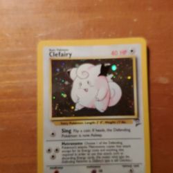 Clefairy Pokemon Card