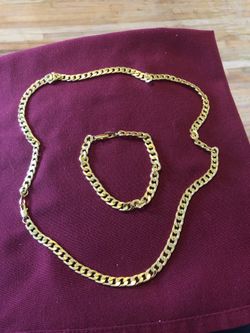 Bracelet and necklace
