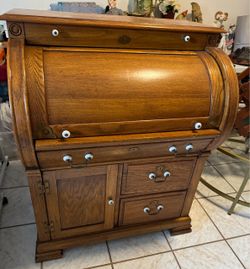 Antique beautiful strong wood oak
