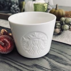 ☕️ Starbucks Limited Edition 2012 White Espresso Custom Markable 3” Coffee Mug Cup