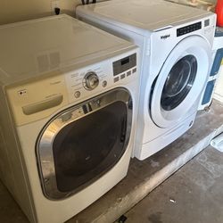 Whirlpool Washer and LG Dryer
