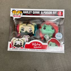 Funko Pop Harley Quinn And Position Ivy Exclusive 