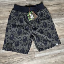 Bape x Coach Sweat Shorts