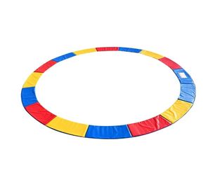 15 Foot Trampoline Pad Safety Pad Rainbow Padding - Outdoor Sports Safety Equipment 