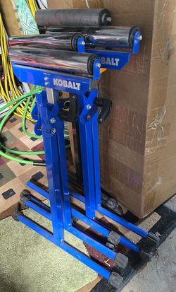 Kobalt Steel Adjustable Roller Stands