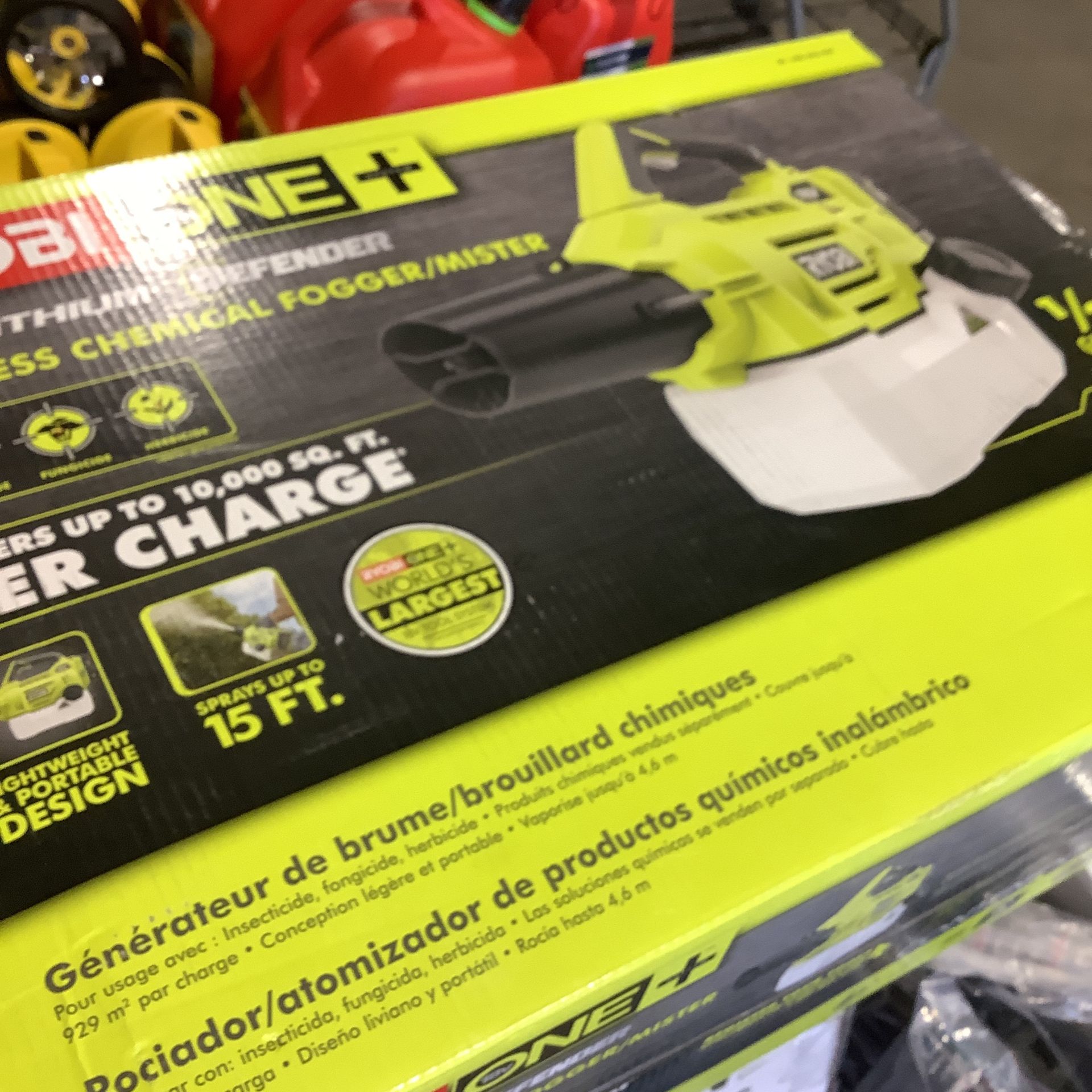 RYOBI ONE+ 18V Cordless Battery Fogger/Mister with Ah Battery - Main Image