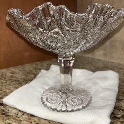 Vintage Pedestal Candy Dish/ Compote