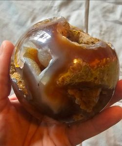 🔮 Crystals | Garden Quartz Flower Agate Sphere 🔮