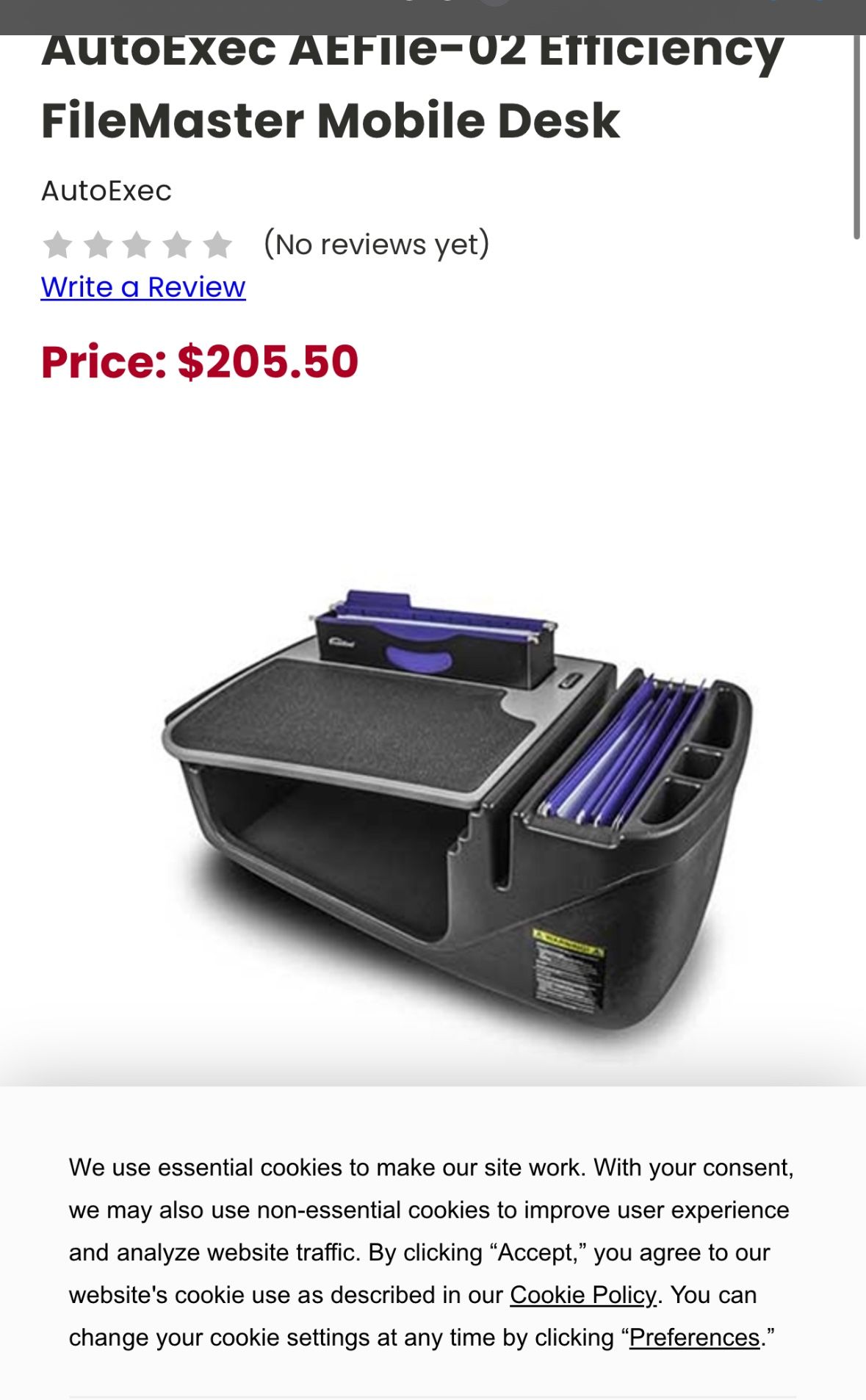 Autoexec Mobile Desk