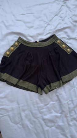 Balmain Embellished Fortune Button Shorts