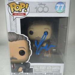 THOMAS IAN NICHOLAS signed WALT DISNEY #77 Funko Pop Exclusive PSA COA