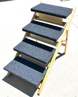 Foldable Dog Stairs - like new!