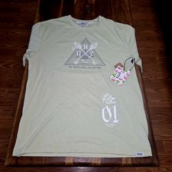 Undrtd Men's Light-Green T-shirt