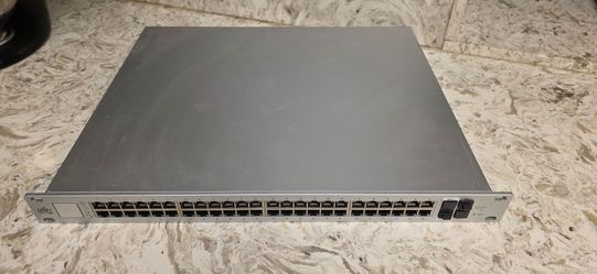 Ubiquiti UniFi 48-Port PoE Switch 500W (US-48-500W) – Fully Working