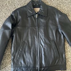 1981 GUESS Brand Leather Jacket Size A Mens 