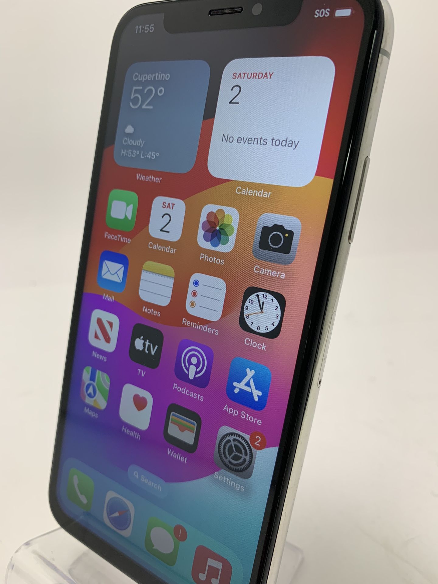 Apple iPhone XS Silver 256GB UNLOCKED (No Face ID)