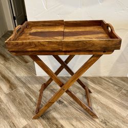  Vintage Wooden Folding Table
