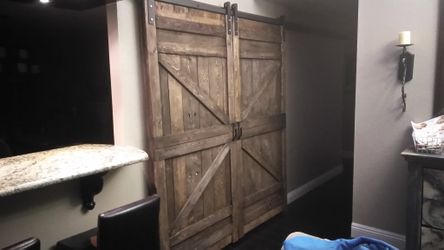 Rustic Barnyard door built for your needs installation included