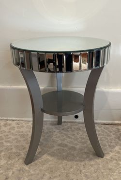 Mirror Side Table