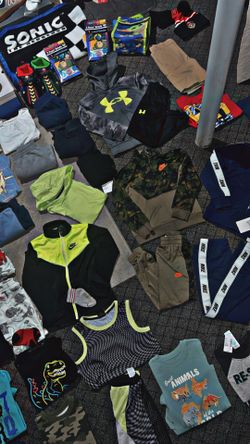 Kids clothing Sz 4t-5t-6t some with tags seen in photos