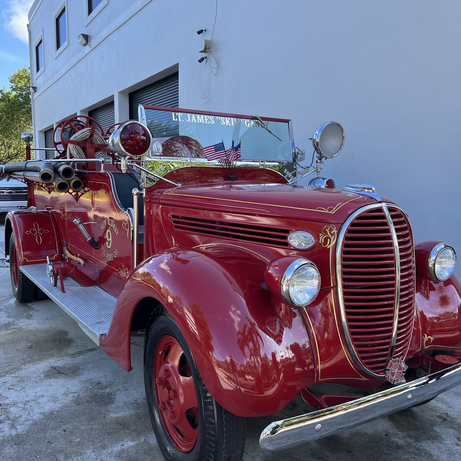 1939 Ford Pump Fire Truck