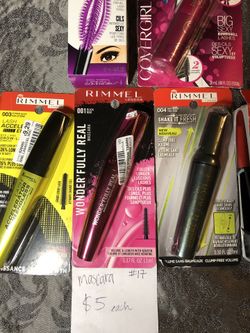 RIMMEL & COVERGIRL Mascara makeup