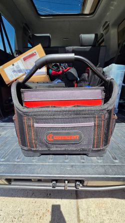 Crescent Open-Top Tool 14 Inch Tote Bag
