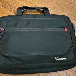 Bump Armor Laptop Case Sleeve Bag 16 Inch Black Padded Zippered Carrying Case