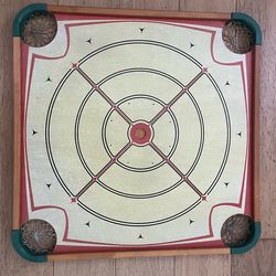 Vintage Carrom board game.