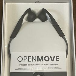 Shokz OpenMove Over Ear Headphones Wireless Bluetooth (negotiable) 
