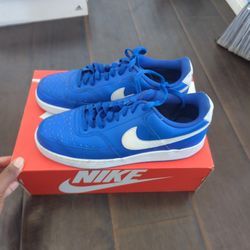 Blue And White Nikes