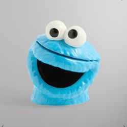 Kith X Sesame Street Cookie Monster Cookie Jar, Play Elmo, Elmo Tee Shirts M, Mia Beanie.