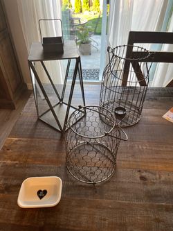 Home Decor Hanging Lanterns (or Planters) from World Market