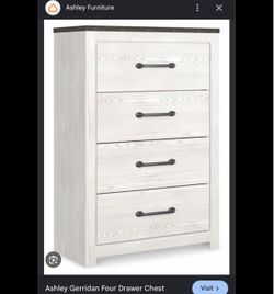 4 Drawer Chest Brand New Box
