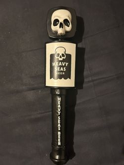 Heavy Seas Beer Tap Handle Halethorpe, MD Skull ☠️