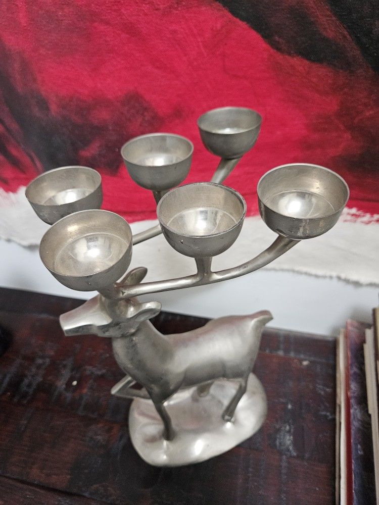 Reindeer Candle Holder