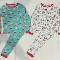 Girls Peppa Pig Pajamas Size 4T Two Pairs