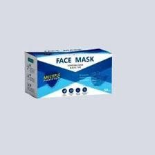 5 Boxes Disposable Face Masks (50 pcs per box – 250 masks total)
