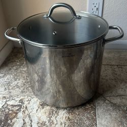 16 quart Stainless steel Stockpot With Lid 