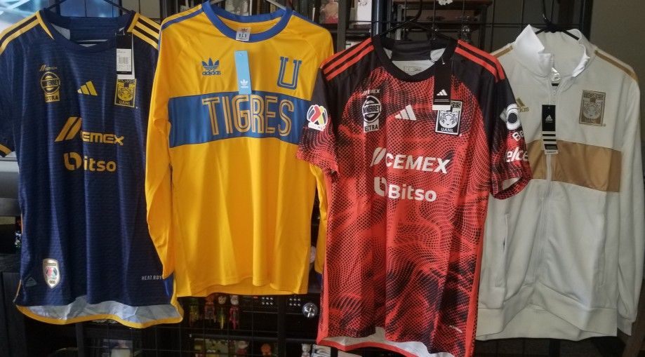 Adidas Mens 2024/25 Tigres Jerseys Futbol Size Médium Large XL 2xl No Trade