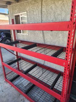 4 shelf industrial steel shelving metal