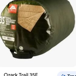 Ozark Trail New Double Wide Sleeping Bag